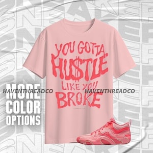 Tatum 3 In A Blender Like You Broke Red Pink Unisex T-Shirt Match Sneaker, Bella Canvas Shirt