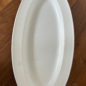 Serving plate Lebeuf Montereau