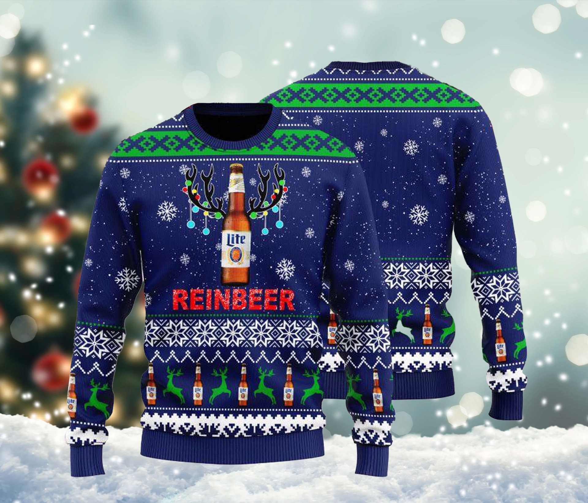 Personalized NHL Los Angeles Kings Elk Pattern Ugly Christmas Sweater  Perfect Gift For Football Fans