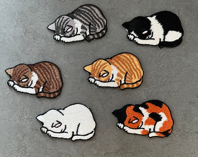 Cats Patches, Adorable Kittens Ironon Patch, Cool Patch, Cute DIY