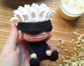 Handmade Crochet Angry, Drop, Exclamation Mark Manpu Hairclip Cute