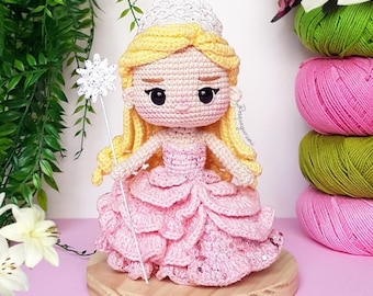 Good witch crochet pattern: Popular enchantress amigurumi doll [PDF Download] English