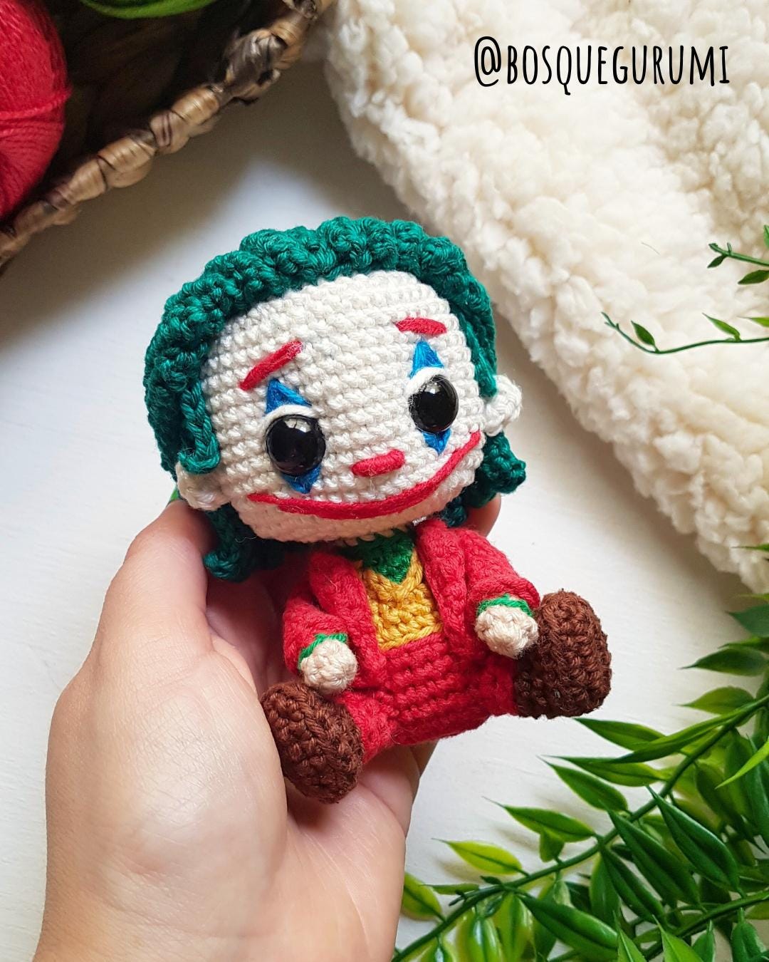 Joker crochet - Etsy 日本
