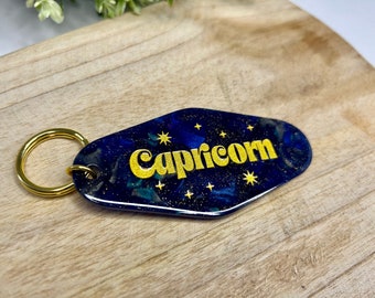 Schlüsselanhänger Capricorn l Sternzeichen l Steinbock l Anhänger - Geschenk l Accessoire