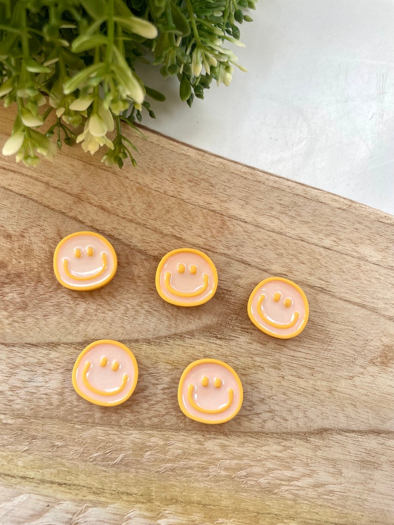 Magnets smiley/flower 5 pieces fridge magnets l gift image 6