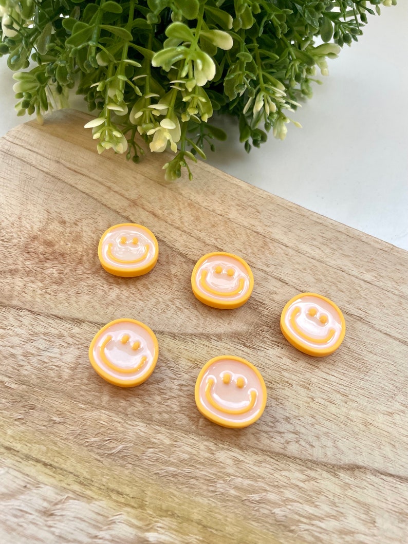 Magnets smiley/flower 5 pieces fridge magnets l gift Smiley