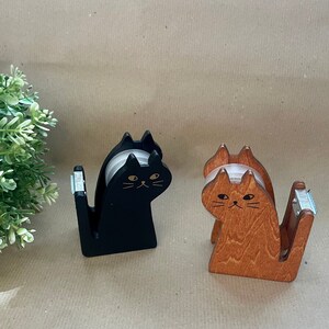 Table dispenser cat l adhesive tape dispenser l cat l adhesive tape office l school l university l gift image 3