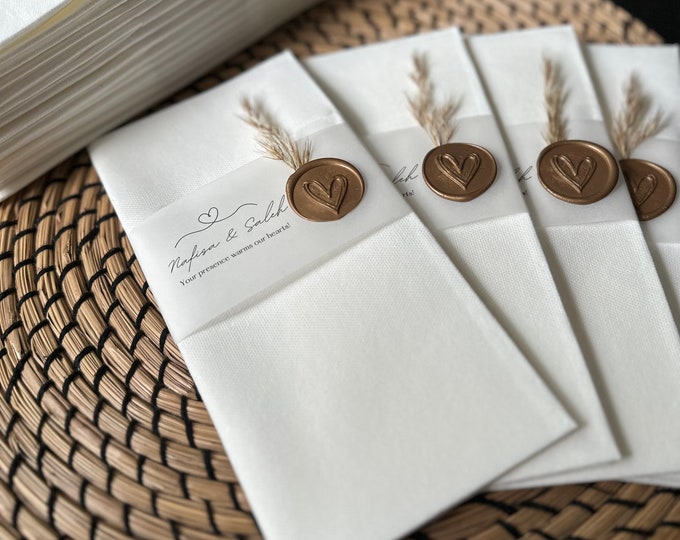 Personalisierte Stoffservietten Mit Namen - Baby Kinderservietten 50% Baumwolle