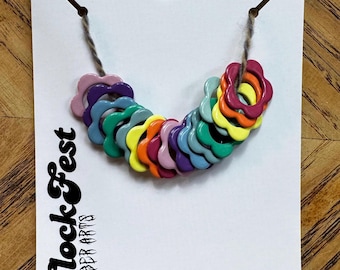 Flower stitch markers