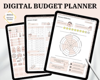 Digital Budget Planner,Finance Tracker,Finance Planner,Digital Budget,Budget Planner,Budget Template,Weekly Budget Paycheck,Bi Weekly Budget