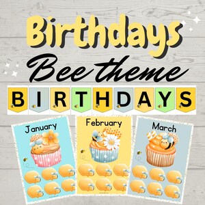 Bee Themed Classroom Decor - Printable Bundle - Etsy