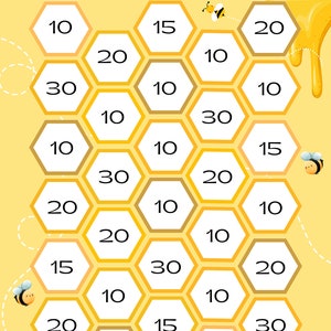 Bee Savings Challenges A6 / Money Savings Tracker / Save 500, 1000 and 2000 image 2