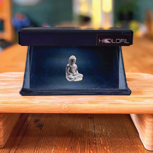 HOLOFIL-cardboard | Hologram mobile display | hologram | 3D hologram | holographic display | mobile hologram | holographic device |3D games
