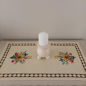 Embroided, vintage tablecloth