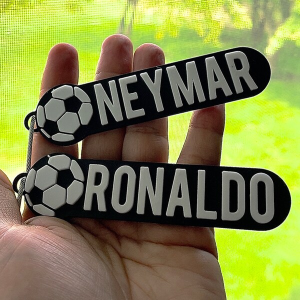 Personalized Soccer Keychain Bulk Etsy