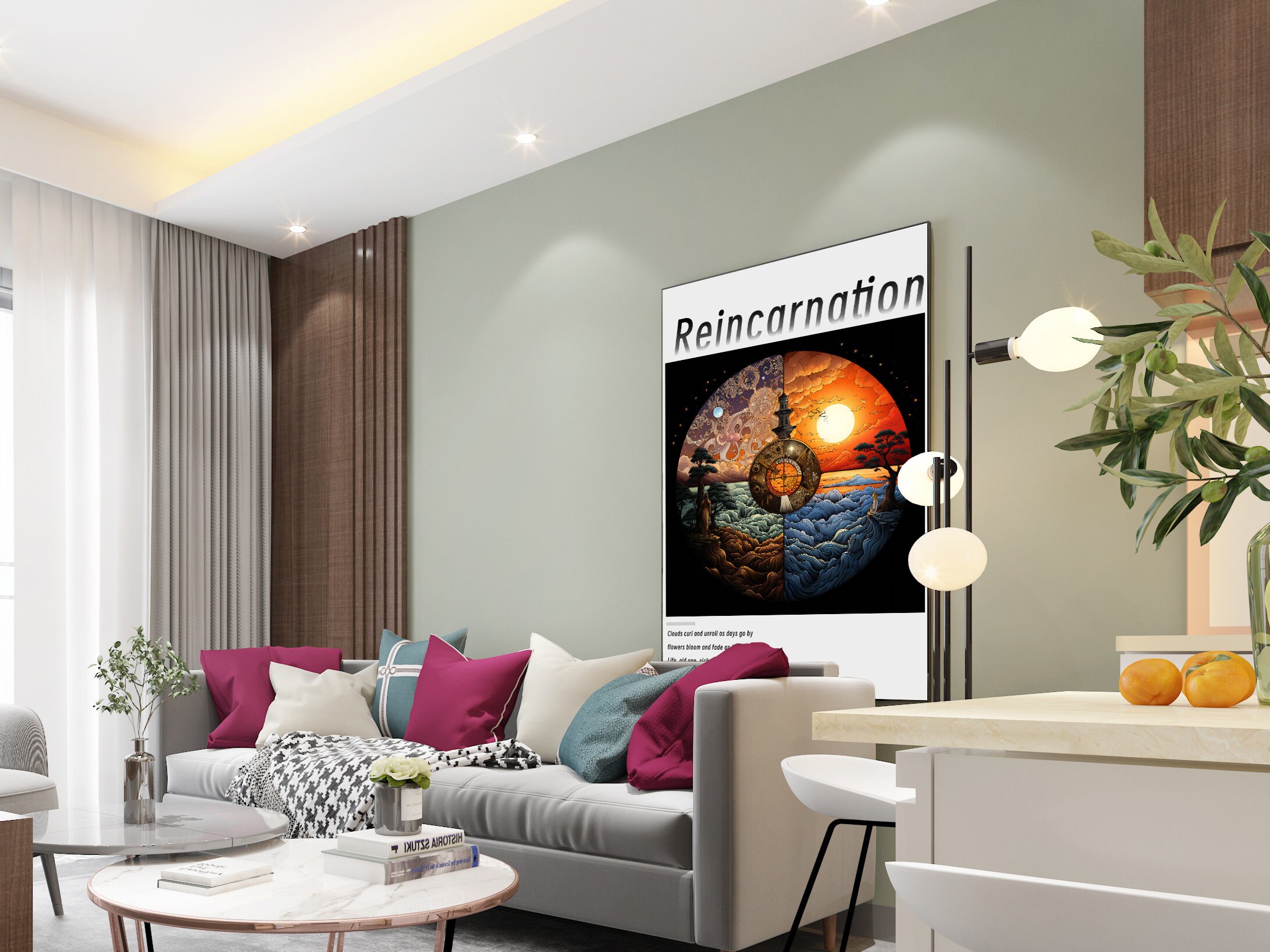 Gallery Wall Art Poster Digital Art Collectionprint on Demand Modern ...