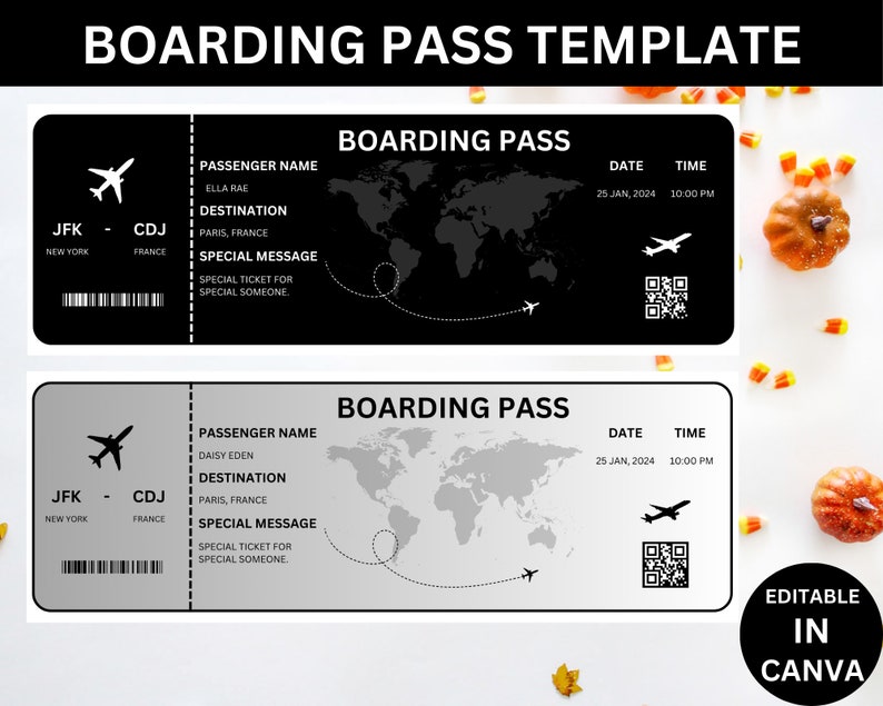 Editable Boarding Pass Template - Il 794xN.5160113415 4p3i 