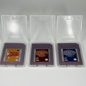 Zelda Games for Gameboy Color (Link's Awakening, Oracle of Ages, and Oracle of Seasons)