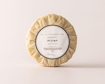Plump Cleansing Bar - Talg + Ziegenmilch Gesichts- und Körperbar