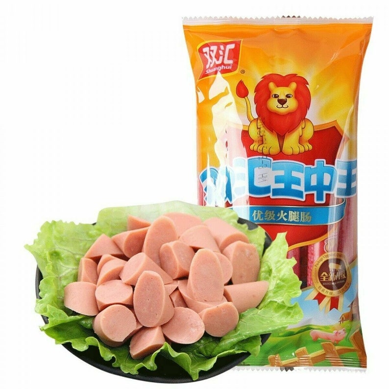 Special-grade Chinese Snack Food Ham Sausage Shuanghui 9pc30g 双汇王中王火腿肠中国美食零食香肠 image 4