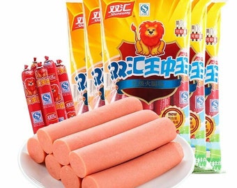 Special-grade Chinese Snack Food Ham Sausage Shuanghui 9pc*30g  双汇王中王火腿肠中国美食零食香肠