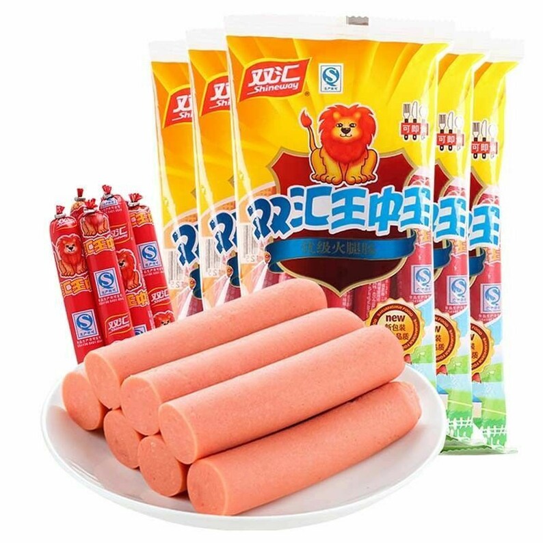 Special-grade Chinese Snack Food Ham Sausage Shuanghui 9pc30g 双汇王中王火腿肠中国美食零食香肠 image 1