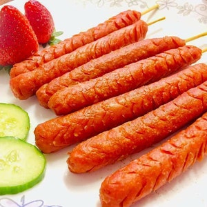 Special-grade Chinese Snack Food Ham Sausage Shuanghui 9pc30g 双汇王中王火腿肠中国美食零食香肠 image 5