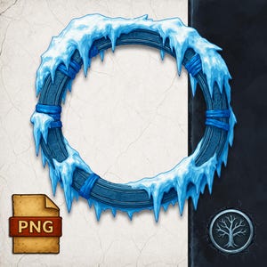 Legacy Token Border – Fantasy RPG Frame for Character Portraits | Compatible with DnD 5E, Pathfinder, Roll20, Foundry VTT Tabletop