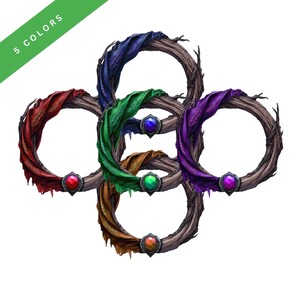 Dungeons & Dragons Customizable Token Frame With Serpent and Maya Theme ...