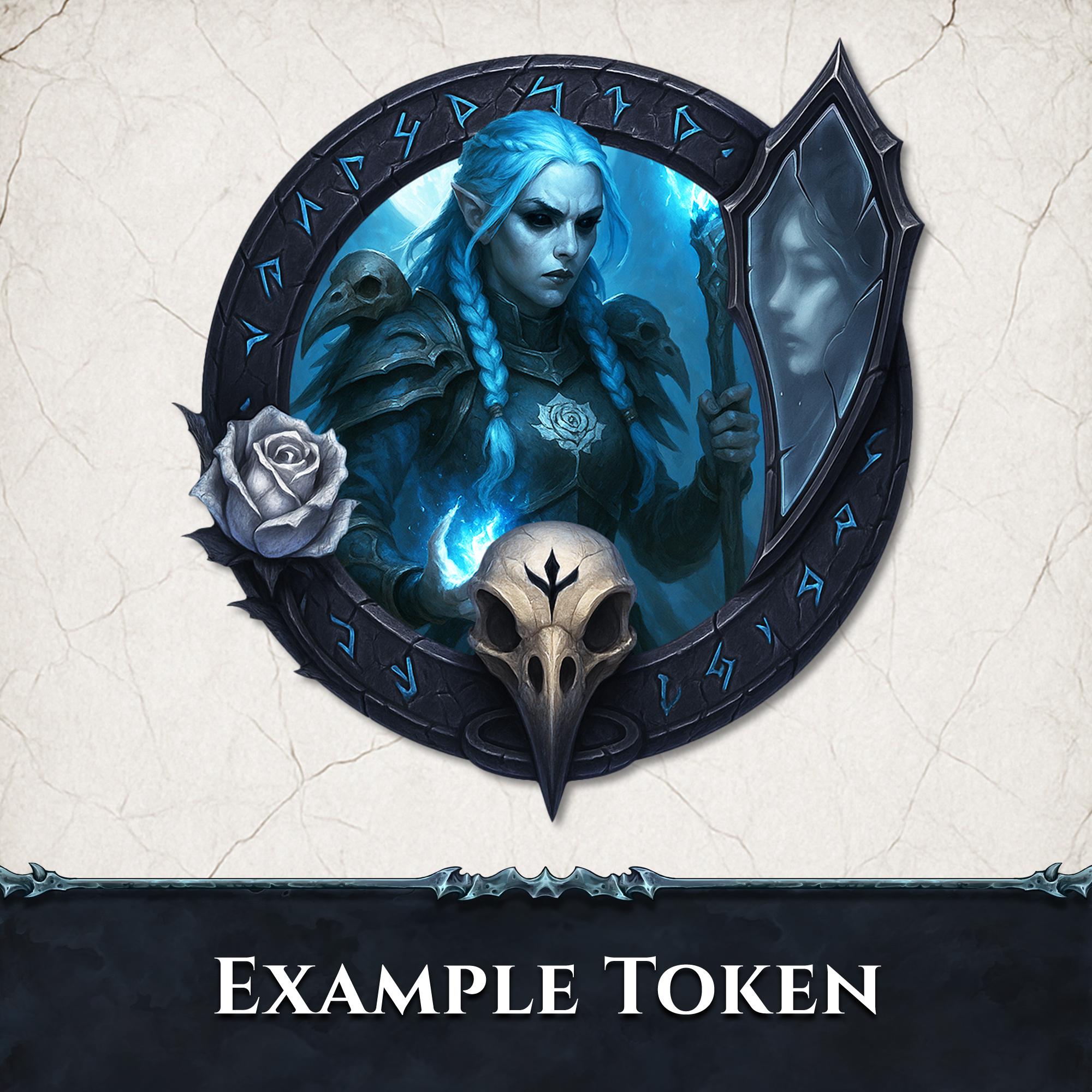 Dnd Race Token Borders: VTT Character Portrait Frames (PNG Files) - Etsy