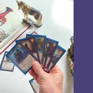 D&amp;D Spell Cards Level 1 | TCG Sized 2.5x3.5 Dungeons and Dragons 5e ...