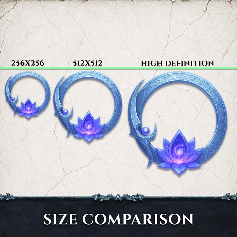 Elven Frame Design Star Elf Token Border: Astral Elven Frame - Dnd, Pathfinder (PNG Files ...