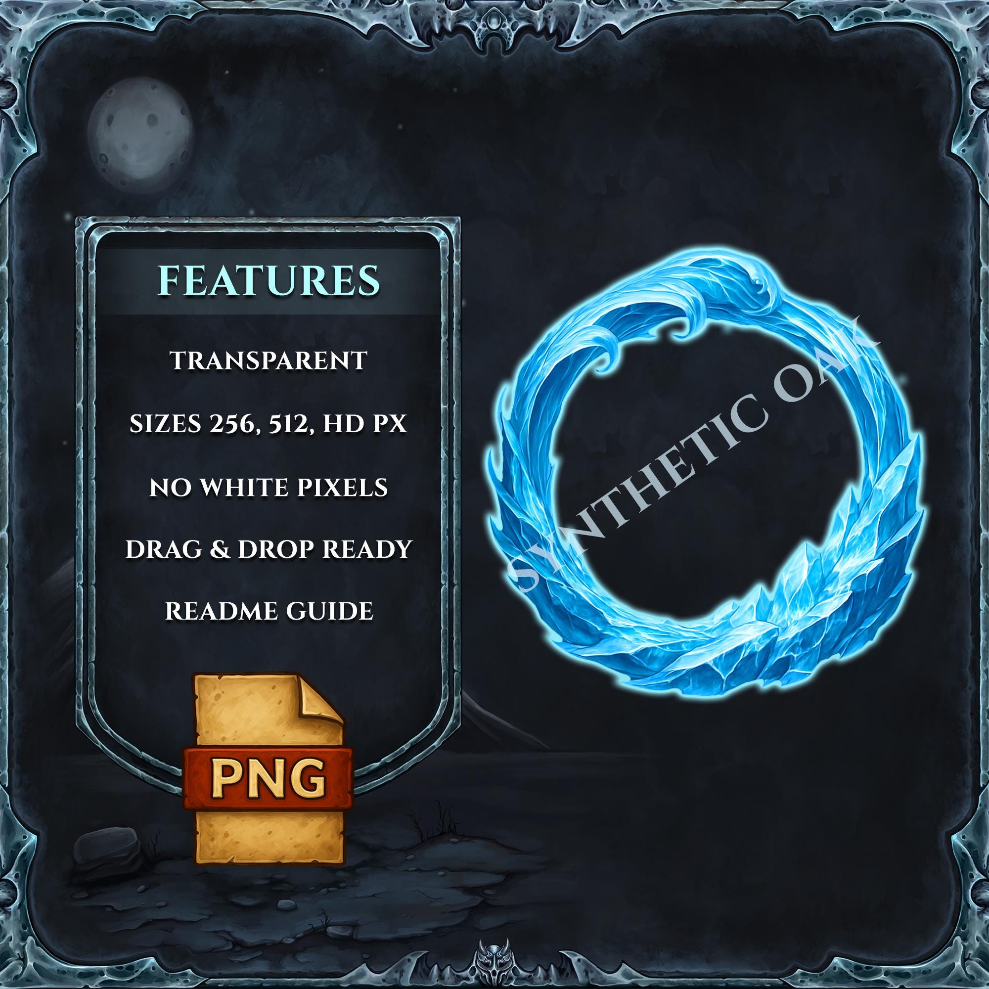 Fantasy RPG Token Border: Dnd Character Portrait Frame (PNG Files ...
