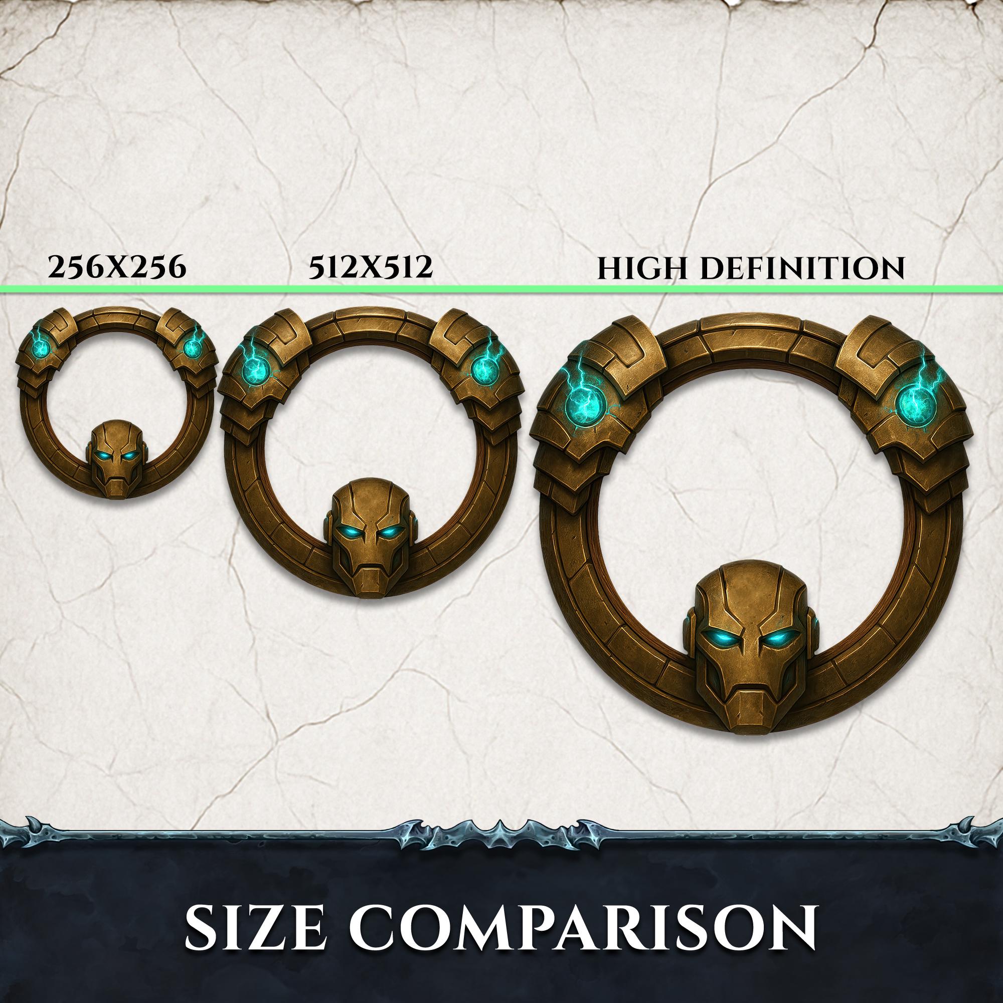 Warforge Ranger Token Warforged Token Border: Steampunk D&D Character Portrait (PNG) - Etsy