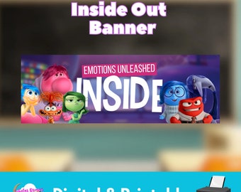 Inside Out Banner (DIGITAL and PRINTABLE)