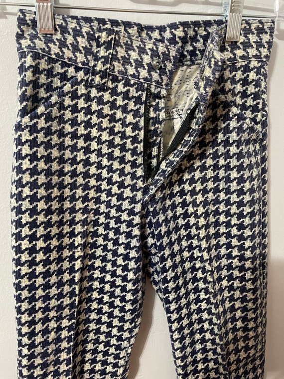 RARE Billy the Kid Houndstooth Vintage youth pants - image 4