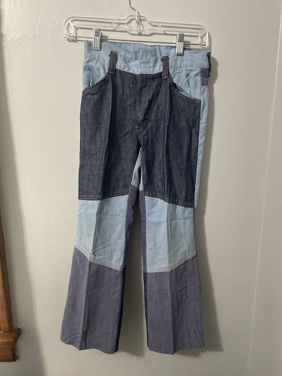 2 pairs of youth vintage bell bottoms
