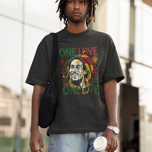 Reggae T-shirt Magical Reggae Love - Bob Marley Inspired Unisex Tee - Music Fan Apparel