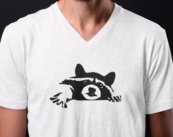 Raccoon Shirt, Cute Raccoon Shirt, Cute Raccoon Tee, Raccoon Graphic Tee, Animal Lover Shirt, Animal Gift, Raccoon Lover Gift, Plus size