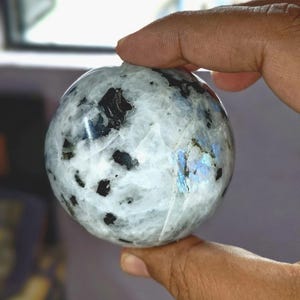 Moonstone Sphere, Rainbow Moonstone Sphere, *New Flashy Lot*