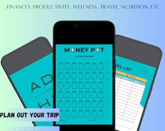 ADHD Digital Planner, ADHD Planner, Adhd Planner Adult, Undated Digital Adhd Life Planner, Productivity Daily Planner, GoodNotes Notability