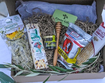 Griechische Gourmet-Geschenkbox, Weihnachtsgeschenkbox, süße Geschenkbox, Bio-Lebensmittelbox, griechische Lebensmittelbox, Weihnachtsgeschenk, Gourmet-Geschenkkorb, Süßwarenbox