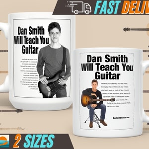 Dan Smith Guitar Teacher Mug: NYC Icon Coffee Cup