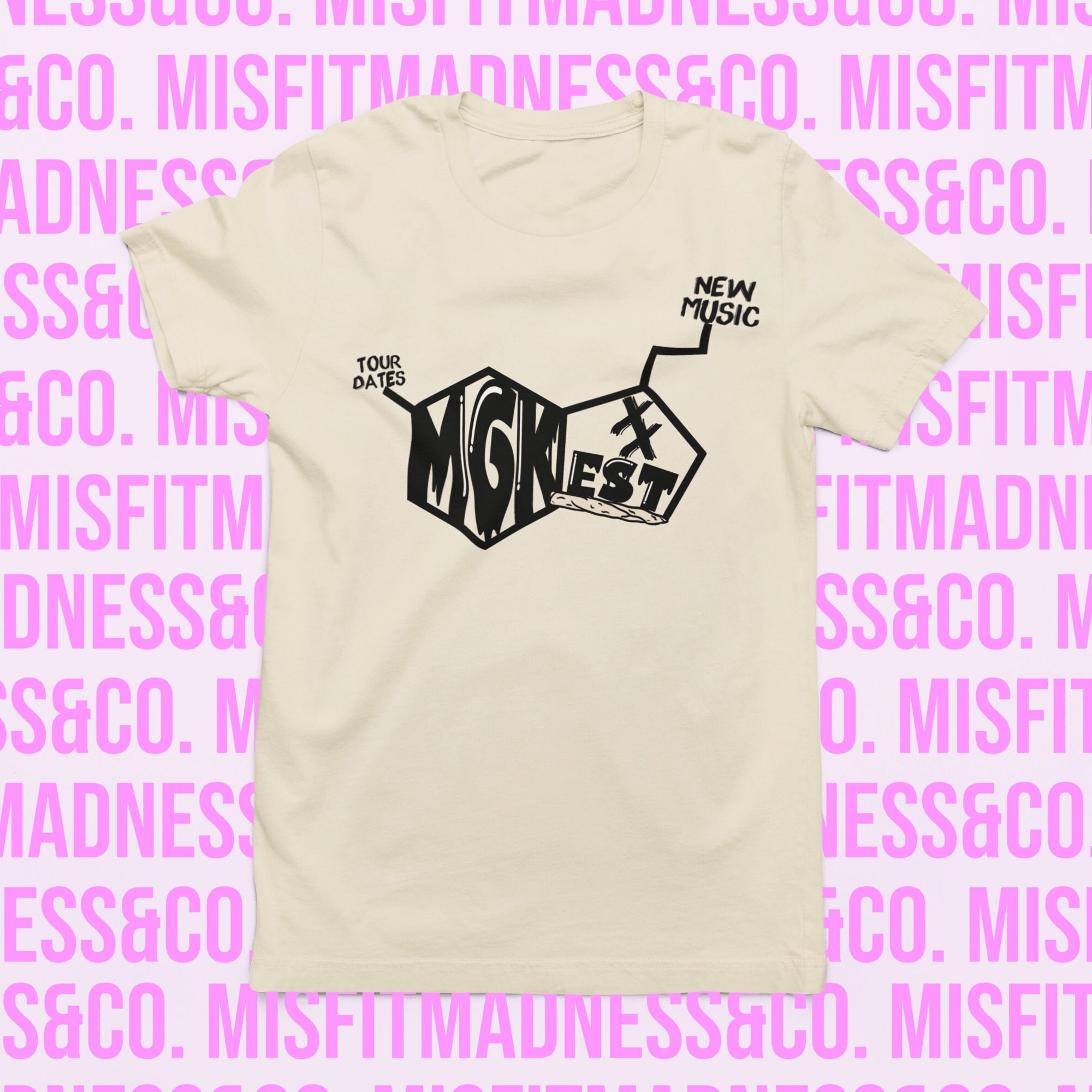 MGK Custom Designed Art Inspired Tee Shirt Collection Etsy