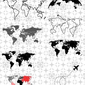 World Map SVG,Digital,Travel Decor,Wanderlust Art,Printable Poster,SVG-Weltkartendesign, digitale,Reiseinspiration,Karte svg,welt svg,neu,ne