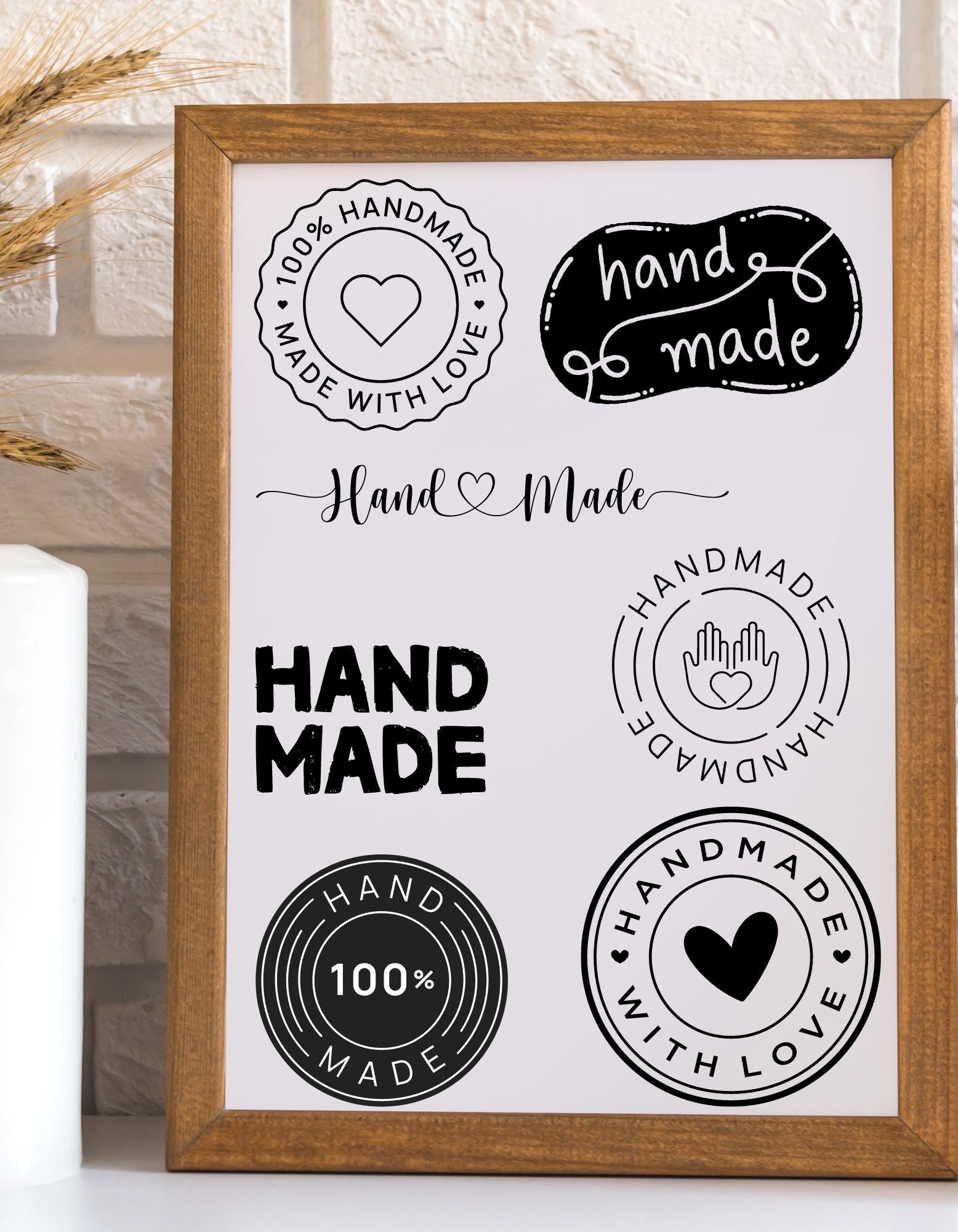Handmade With Love Label Stickers by Recollections™