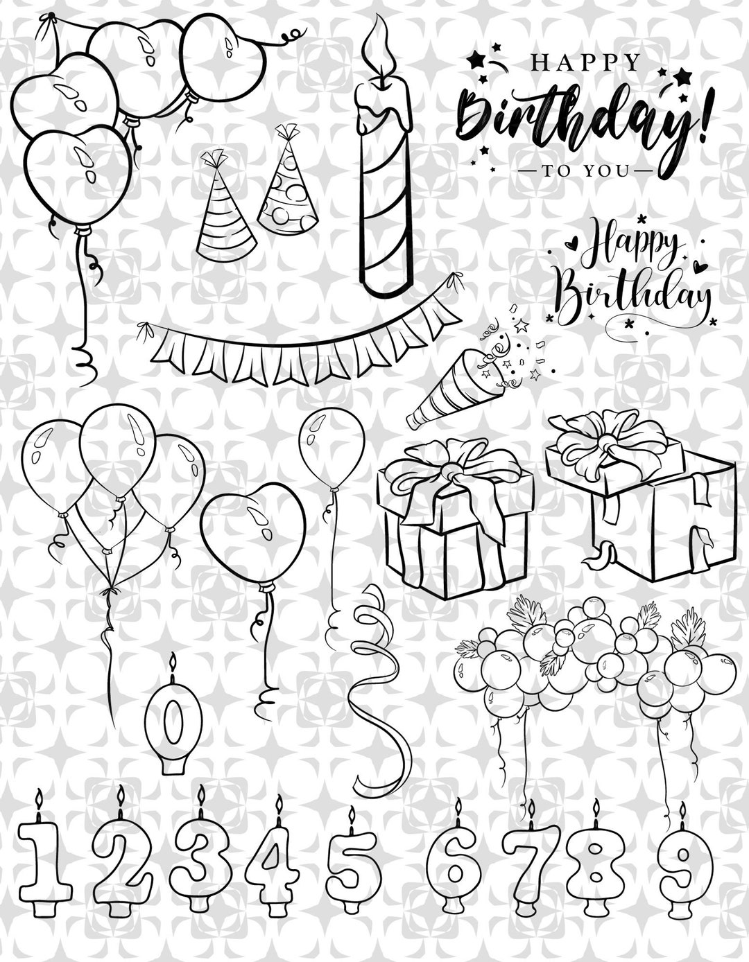 New Birthday SVG Script Happy Birthday Jewelry Birthday Etsy