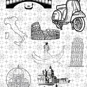Italy svg files,Italy clipart png files,Italy svg bundle,Italy svg files for cricut,Italy digital illustration,Italy