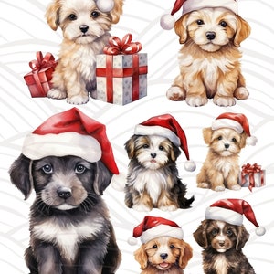 Weihnachten Hundewelpen Jpg,WeihnachtsJpg,Welpen Jpg,Winter welpen Jpg,Niedlicher Welpe, Aquarell Jpg,Jpg,Kartenherstellung,Hundewelpen png