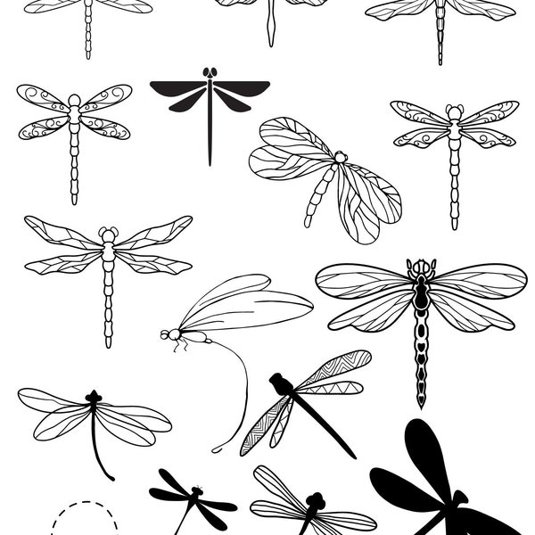 libelle,set,svg,png,neu Libelle,dragon-fly,dragonfly,svg,dragonflies,silhouette,cricut, clipart,